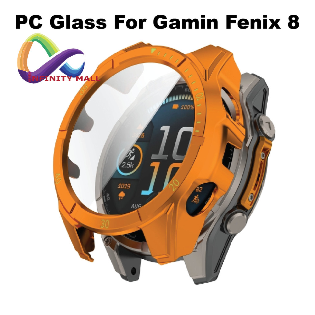 เคสกระจก Garmin Fenix 8 47 / 51 mm PC Glass
