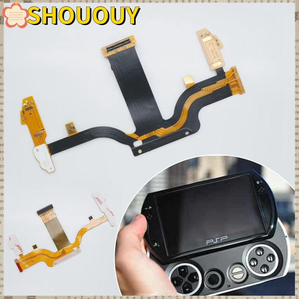 Shouhy สายริบบิ้น Flex, อะไหล่สายเคเบิลหน้าจอ LCD สากล, อุปกรณ์เสริม DIY ซ่อมเมนบอร์ดริบบิ้นสําหรับ PSP GO
