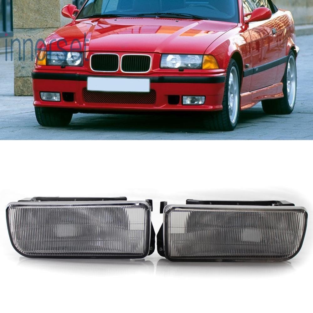 ไฟตัดหมอก LED ด้านหน้ารถยนต์ไม่มีหลอดไฟกันชนหน้าไฟตัดหมอกสําหรับ BMW 3 Series E36 92-98 [innerset.th