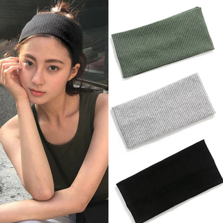 ผ้าคาดผม แบบดูดซับเหงื่อ ทรงสปอร์ต, คาดผมยืดหยุ่น, Non Slip Head Band ที่คาดผมแฟชั่น