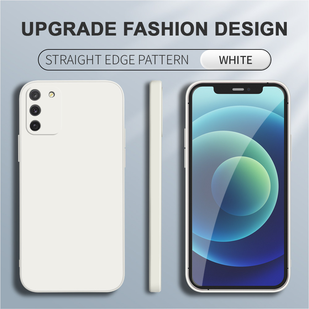 สําหรับ Samsung Galaxy S10 S9 S8 Plus S10 Lite S10e ซิลิโคนเหลวแบบนุ่มคลุมทั้งหมดกล้องกันกระแทกยางกรณี