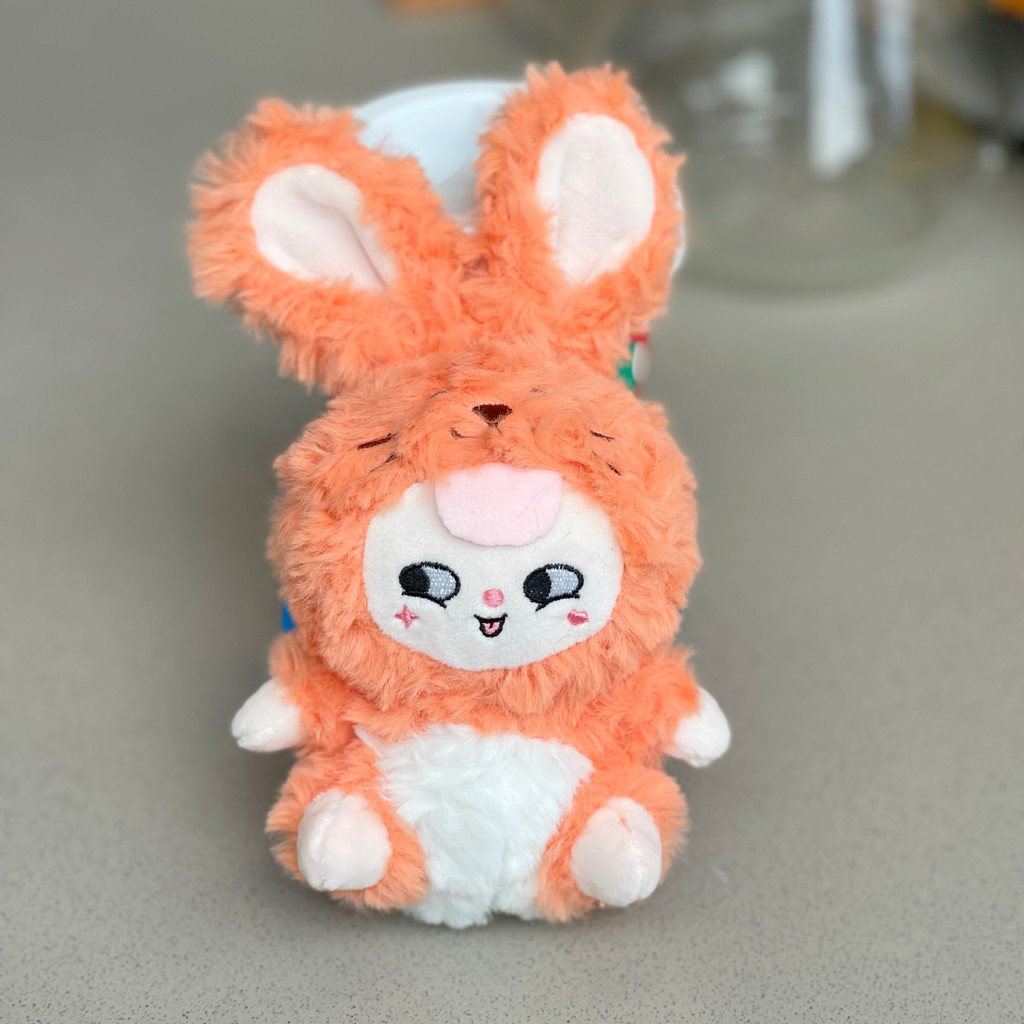 ตุ๊กตาน่ารักการ์ตูนกระต่ายพวงกุญแจจี้กระเป๋านักเรียน