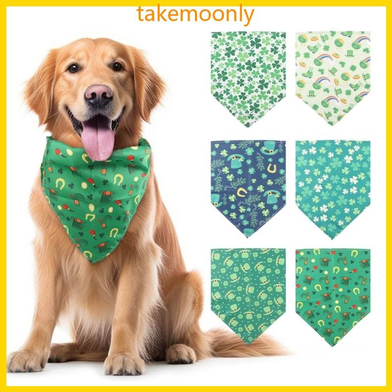 Tak Carnival Party ผ้าพันคอสัตว์เลี้ยง Dress Up Bandana Collar เทศกาลเครื่องแต่งกายสุนัข Neckwear