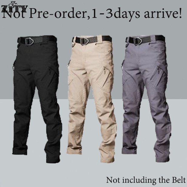 ZITY🔥พร้อมส่ง&COD🔥IX9 กางเกงยุทธวิธี ผ้าริปสตอปกันน้ำ มีช่องกระเป๋าหลายช่อง