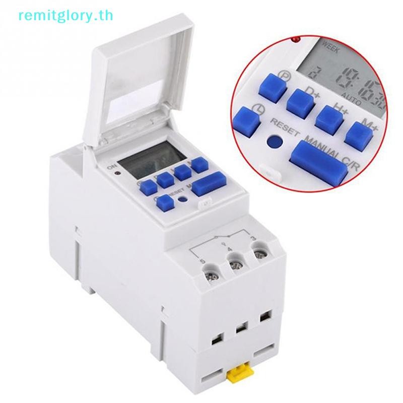 Remitglory THC15A Electronic Digital Timer Relay Control 220V 12V 24V 110V TH