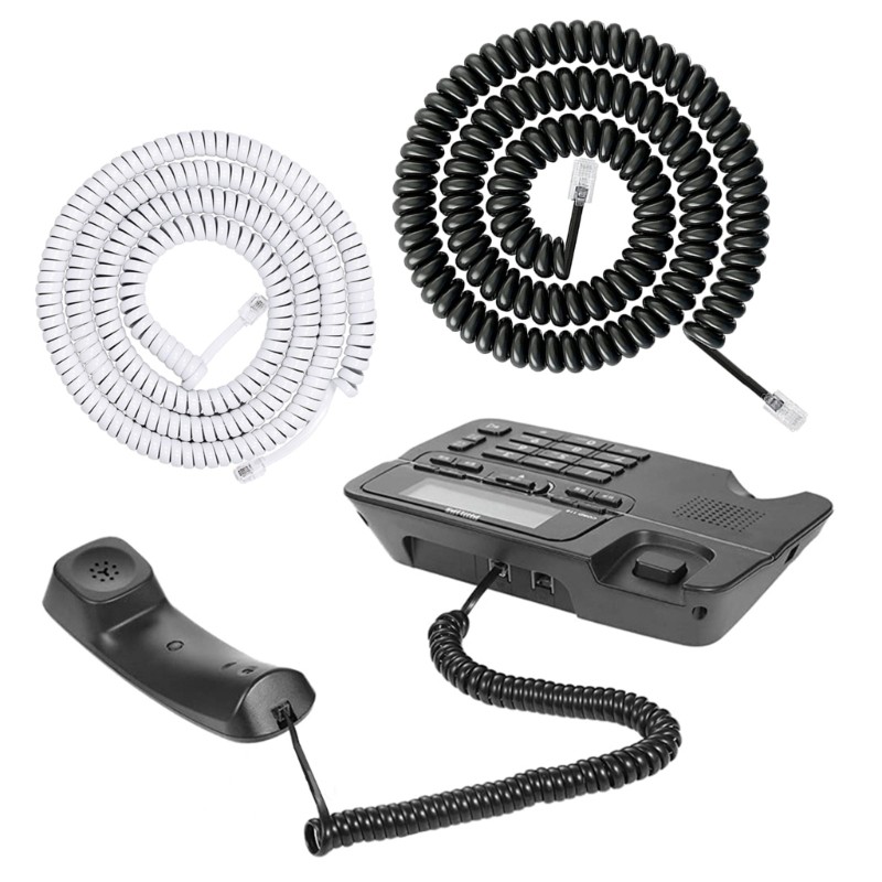 TREA RJ9 RJ11 4P4C ความเข้ากันได้ของสายโทรศัพท์ทําให้มั่นใจการเชื่อมต่อที่เสถียร