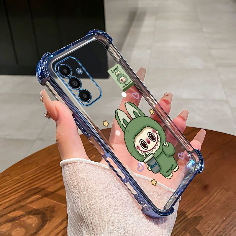 กันกระแทกcase สําหรับ Samsung A14 A24 A25 A34 5G A54 5G เคสโทรศัพท์ TPU ใหม่ LA BU 2025 high-end ราค