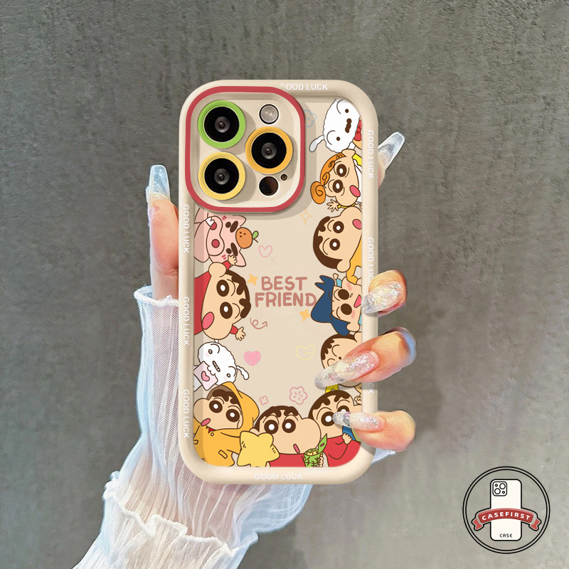 การ์ตูนดินสอสีเทียนคู่รักชินชานนุ่ม เคส Tecno Spark 20C 10C 10 20 Pro infinix Hot 40i 30 20 12 11 Play Smart 7 8 6 5 Pro ราคา ถูกที่สุด ดีลบีเคเค แกลเลอรีภาพที่ 7