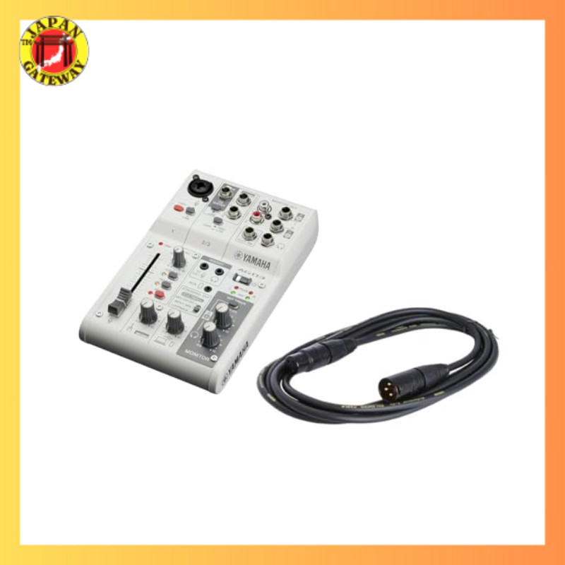 [ส่งตรงจากประเทศญี่ปุ่น]สายไมโครโฟน Yamaha Live Streaming Mixer Audio Interface ยาว 3 ม. ชุด 3 ช่องส