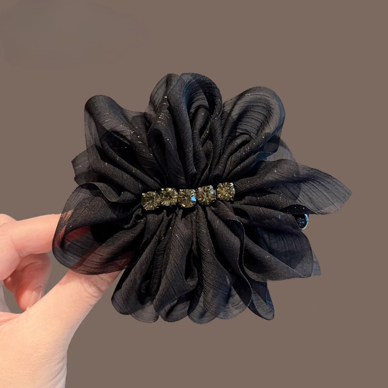 แฟชั่นเกาหลีสุทธิดอกไม้กล้วยคลิป Hairpin Grips ผม Cips Headwear อุปกรณ์เสริม