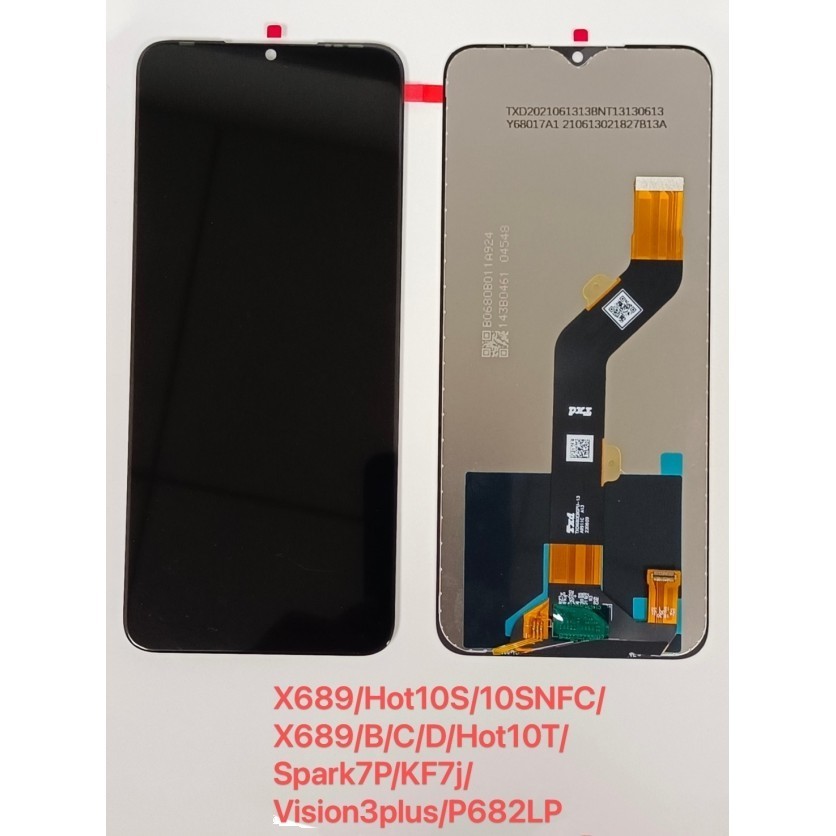 หน้าจอ Lnfinix X689/Hot10S/1OSNFC จอพร้อมทัชสกรีน จอ+ทัช X689/B/C/D/Hot10T/  Spark7P/KF7j lcd