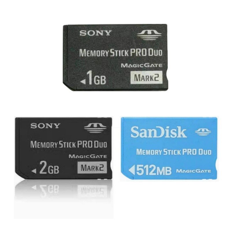 MEMORY STICK PRO DUO เหมาะสําหรับ Sony Sony MS MEMORY Card 1G 2G 512MBccd กล้องดิจิตอลเก่า DSC เฉพาะ