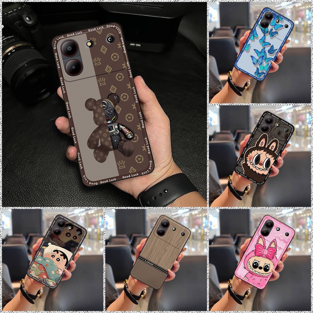 ป้องกันโทรศัพท์เคสโทรศัพท์น่ารักสําหรับ ZTE Blade A54 Dirt-proof Anti-knock กันน้ํา Graffiti โทรศัพท์มือถือแขนโทรศัพท์มือถือกรณีกระเป๋าโทรศัพท์ออกแบบแฟชั่นเต็มห่อซิลิโคน TPU