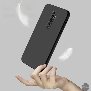 เคส OPPO Reno 2F เคสซิลิโคนโทรศัพท์มือถือสีลูกกวาดเรียบง่าย YT