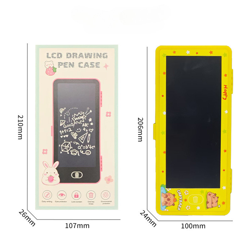 กระดานเด็กลบได้ แผ่นวาดภาพ กล่องดินสอ LCD Writing Pads ของเล่นเด็ก  กระดานวาดภาพเด็กปฐมวัยการศึกษา - รูปที่ 7