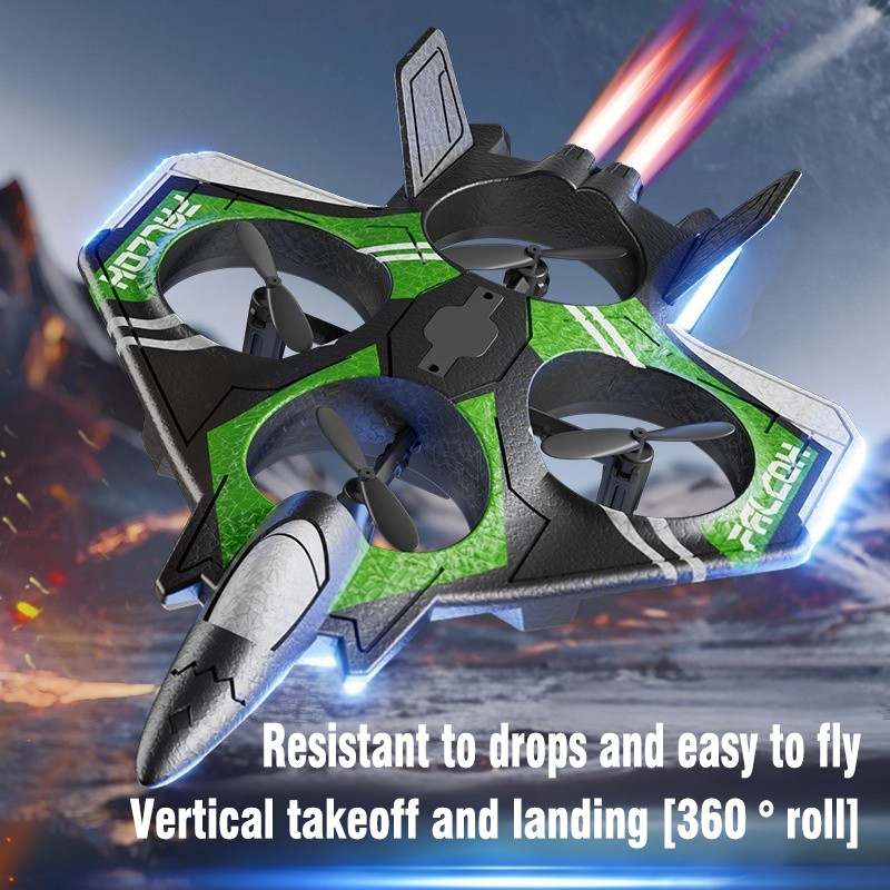 JH168 RC เครื่องบินโฟมเด็ก Drone 2.4GHz รีโมทคอนโทรล Jet Fighter ของเล่นเครื่องบินเครื่องร่อนบินเฮลิ