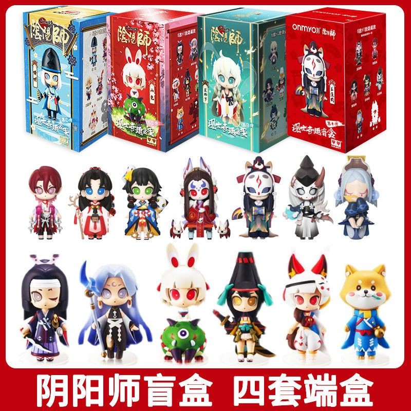 Onmyoji Series Mystery Box Fourth Bomb Tamamo ด้านหน้ารูปสามระเบิด You Yu Tengu 1st Bomb 2nd Bomb Or