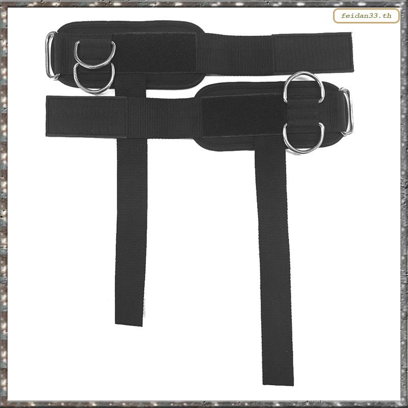 [LHY] D-Ring Enhanced Weight Lifting Straps for Cable Machines Gym Workout Accessories