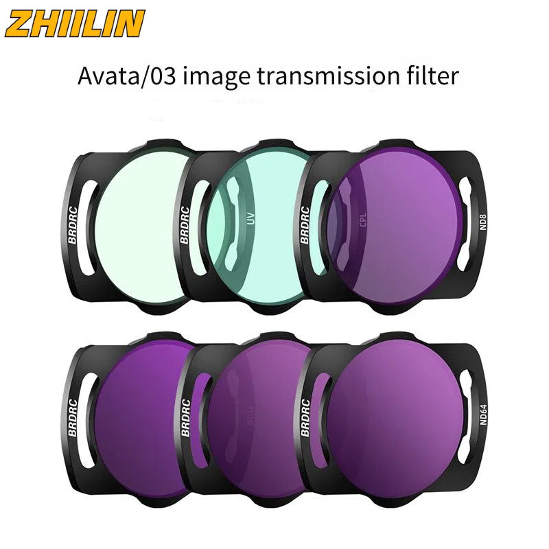 เหมาะสําหรับ DJI UAV O3 ภาพกรอง UV กระจกป้องกันรังสียูวี CPL Polarization ND กระจกลดแสง Avata เลนส์อุปกรณ์เสริม CASE
