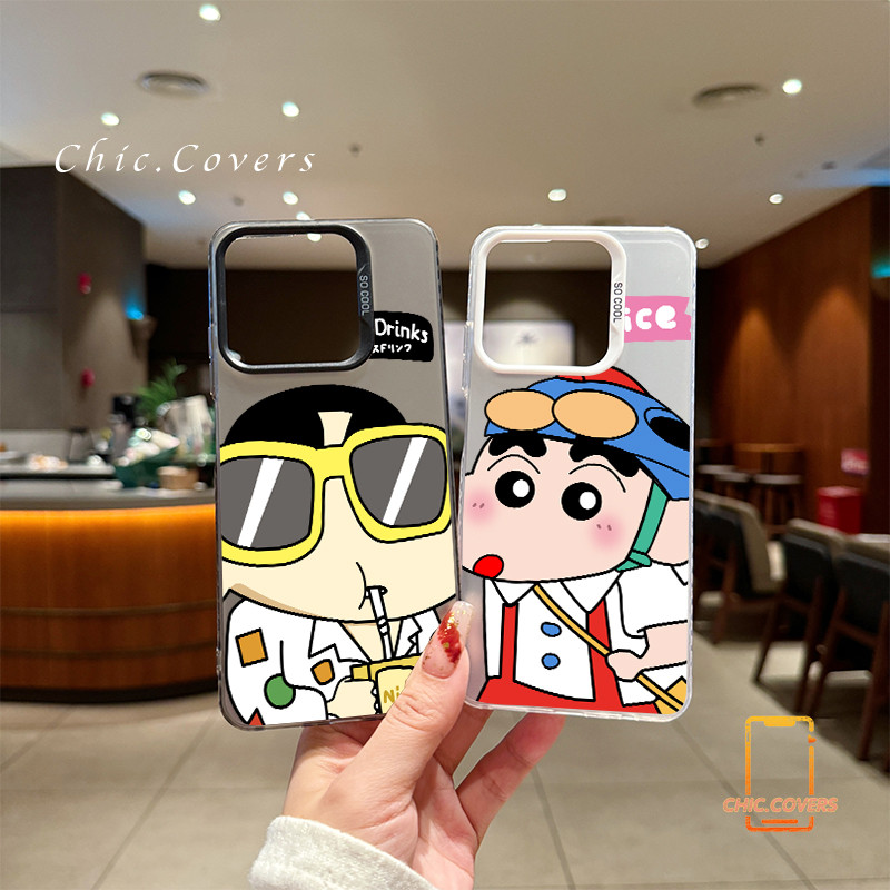 สำหรับ พอดี  Realme C63 C61 C20 A Note 60 C53 C51 C51s Note 50 Shinshin น่ารัก Realme 5 5i 5S 6i C3