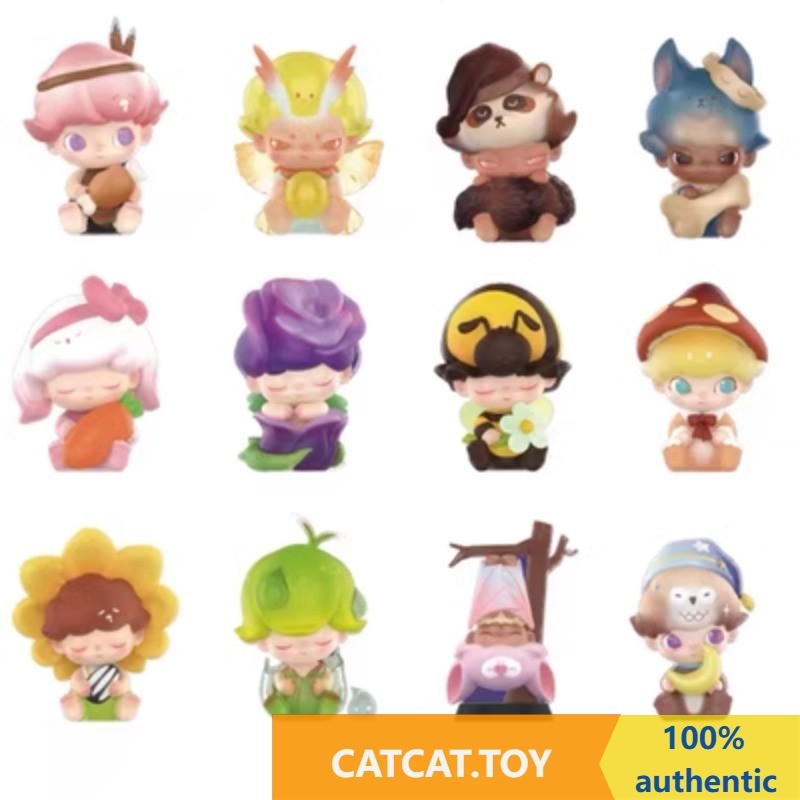 POPMART DIMOO Forest Night Series เครื่องประดับกล่องปริศนา