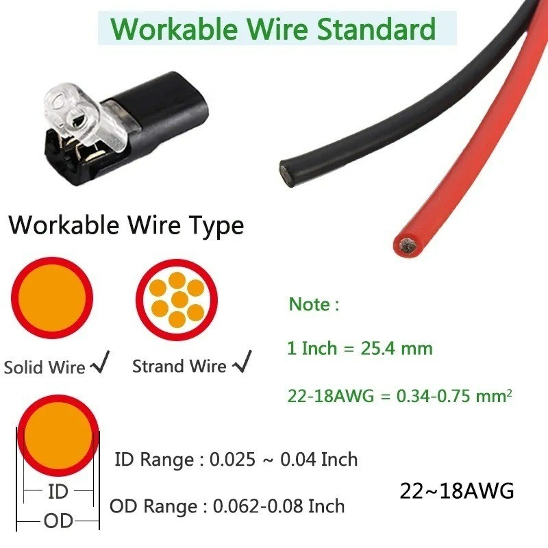 ขั้วต่อสายไฟรถยนต์กันน้ํา 2 พินและ 3 พินพร้อมหัวเข็มขัดล็อค – บล็อกเทอร์มินัลแบบเสียบปลั๊กอย่างรวดเร็วสําหรับสายไฟรถยนต์ - รูปที่ 3