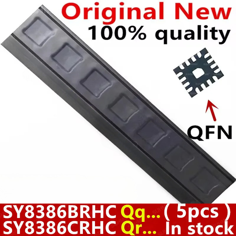 ((5ชิ้น) 100% ใหม่ SY8386BRHC SY8386B QqAZB QqBTB Q9A... SY8386CRHC QrDDA QrFGC Qr... QFN-16 ในสต็อก
