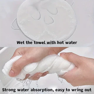 Hot Compress Face Towel Masks Reusable Facial Steamer Towel สําหรับร้อนเย็น Skin Care Moisturizing Face Steamer Beauty Facial Towel สําหรับ Home และร้านเสริมสวย