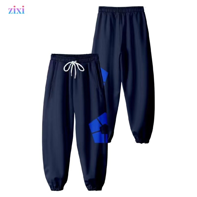 Blue Lock เสื้อแจ็คเก็ตซิปคุกสีน้ําเงินผู้ชาย 3D การพิมพ์ดิจิตอล Cos เสื้อกันหนาวแขนยาวหลวม - รูปที่ 6