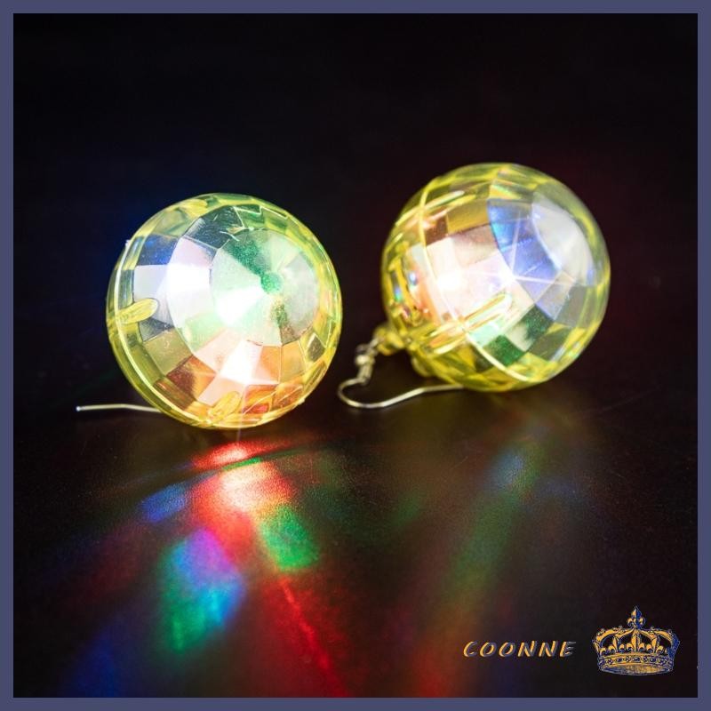 Coonn Eye Catching LED ต่างหูเนื้อพลาสติกสําหรับ Clubbing และการแสดงบนเวที