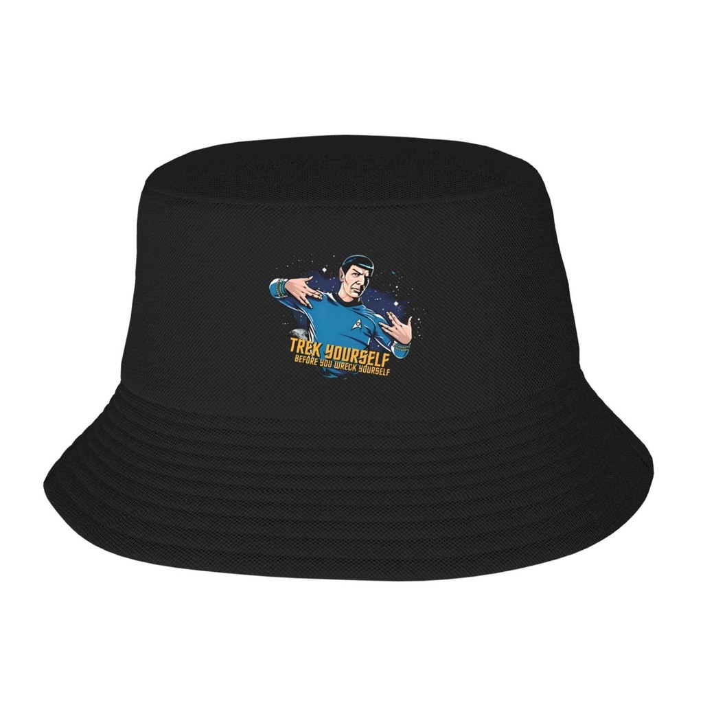 Star Trek Spock Representing Yourself ราคาถูก Sale Bucket Hat Funny FishermanS Hat