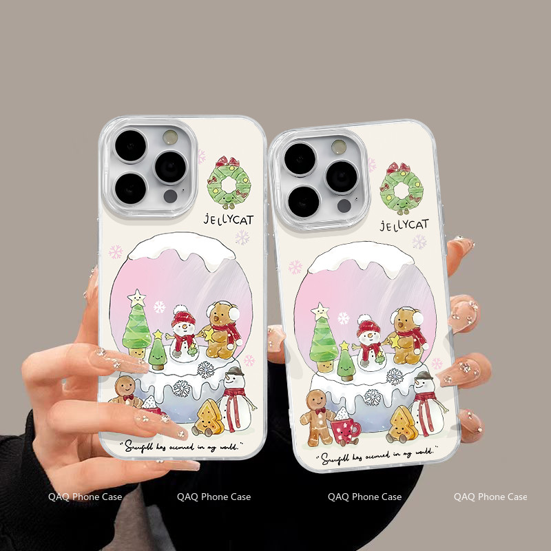เข้ากันได้กับ iPhone16 Pro Max iPhone 15 Pro Max iPhone 13 iPhone11 X XS XR 7p8p เคสโทรศัพท์เคสนุ่มน่ารัก XPYSK086&097