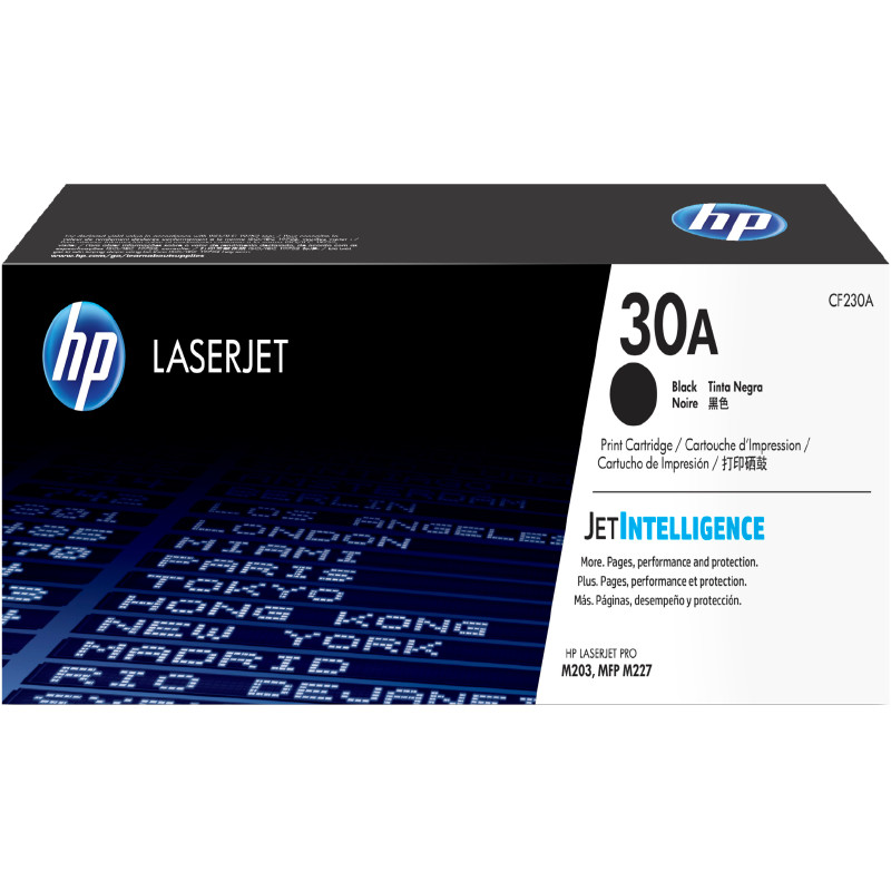 HP ตลับหมึกโทนเนอร์ Toner Cartridge รุ่น 30A (CF230A) หมึกสีดำ