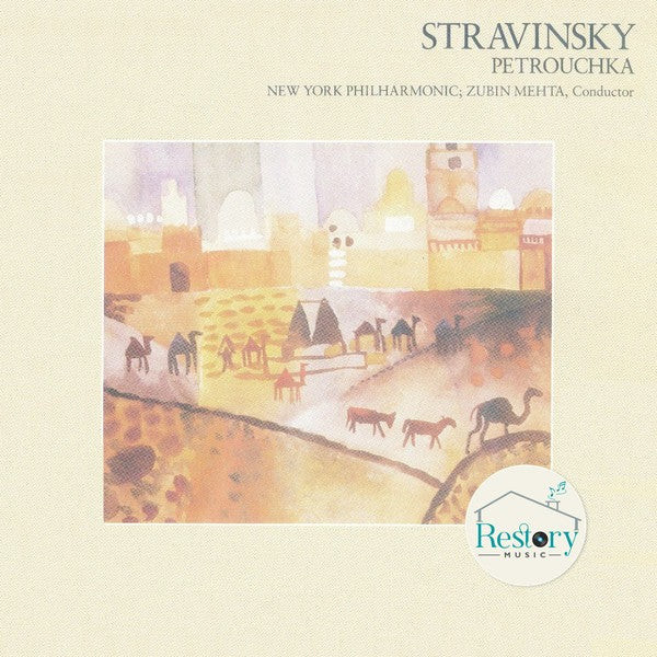 ซีดี Igor Stravinsky, New York Philharmonic, Zubin Mehta - Petrouchka (CD) (VG+)