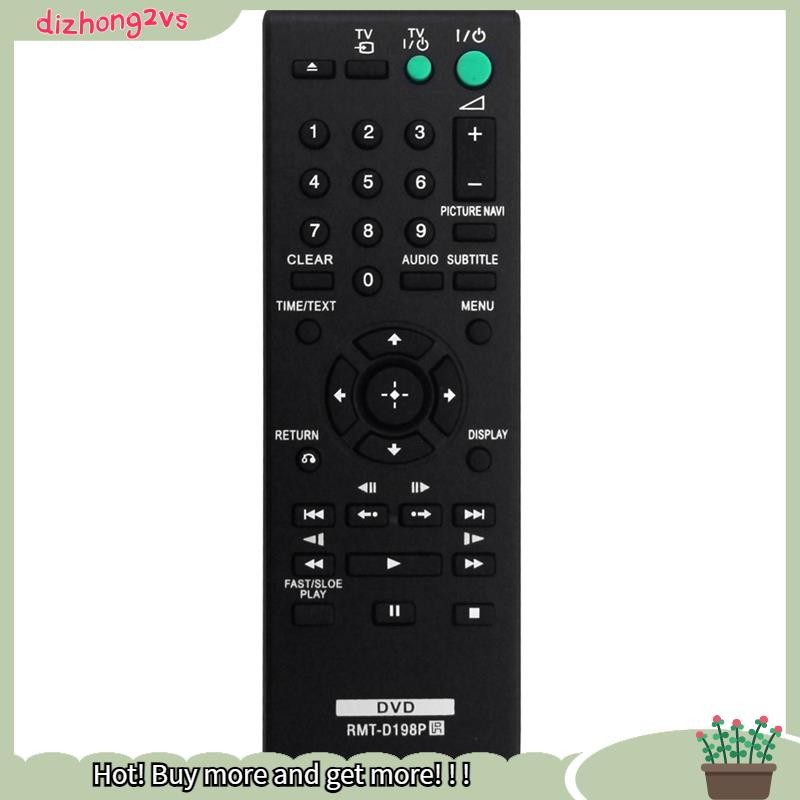 [dizhong2vs]แทนที่ -D198P เครื่องเล่น DVD รีโมทคอนโทรล SR760 SR170 DVPSR170 DVPSR370 RMTD198P