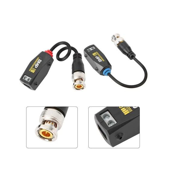 ✅มาตรฐาน GLINK GBL-013 บาลัน Balun HD-CVI/TVI/AHD/CVBS 8MP สำหรับใช้งานกับกล้องวงจรปิด