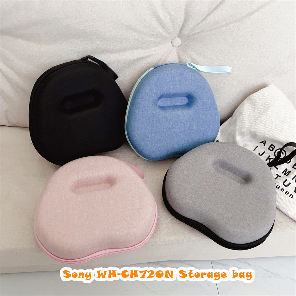Fast Shipmentสําหรับ Sony WH-CH720N เคสหูฟัง Colorful ชุดหูฟังแผ่นรองหูฟังกระเป๋าเก็บปลอกกล่อง