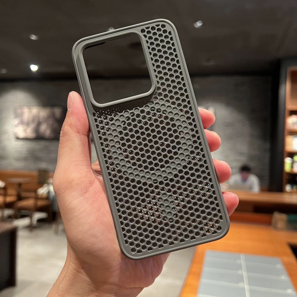 ULTRA PRO การกระจายความร้อนเคสโทรศัพท์แม่เหล็กสําหรับxiaomi 15 14 13 Pro 13T Pro POCO F5 F6 Pro Redmi K70 K60 Ultra Proปลอกตาข่ายระบายอากาศกันกระแทกMatte Hardปกหลัง