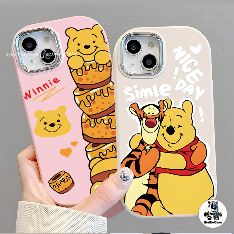 Case Bear เคสโทรศัพท์ For VIVO Y33S Y20 Y36 Y78 Y27 Y3 Y15 Y100 Y17S Y33T T1X Y33S V27 Y15S V30 S18 Y53S Y22S Y50 Case - รูปที่ 4