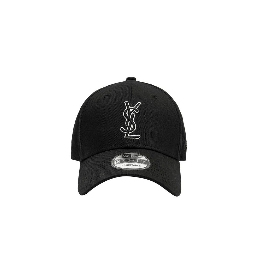 Saint Laurent x New Era YSL Monogram Cap Black Unused