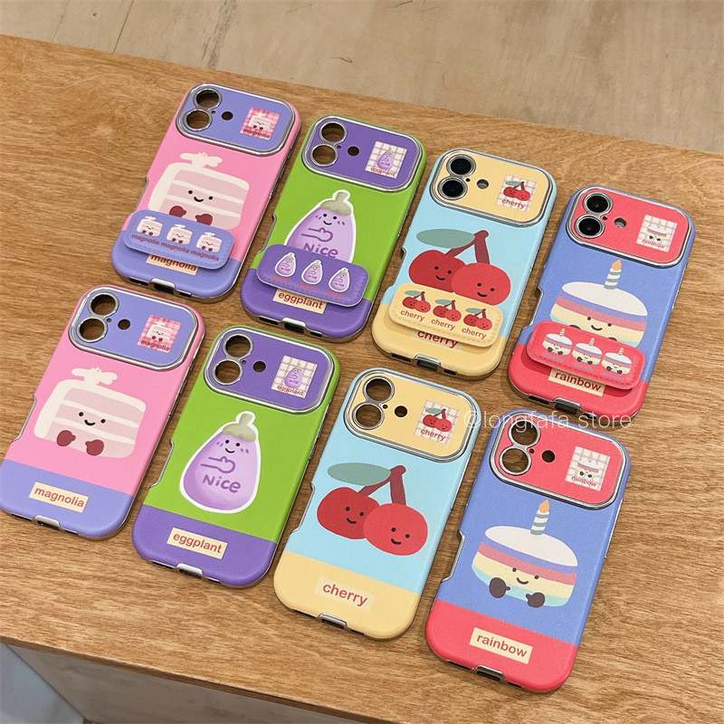การ์ตูนแฟชั่นน่ารักกรณีโทรศัพท์สำหรับ iPhone 15 14 13 16 PRO MAX 14pro 13pro 16pro 15pro 16PROMAX ฝาครอบป้องกันฮาร์ด g litter ที่เรียบง่ายล้าง