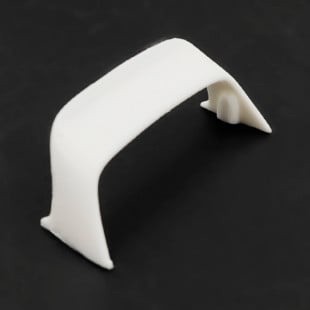 Garage Hiro GHA207 GR SUPRA Rear Wing Ver.5 White For 1/27 RC Car (ไม่รวมบอดี้) ศูนย์ไทย