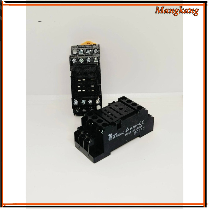 ของใหม่! OMR-PYF14A-E Omron PYF14A-E ฐานรีเล์ย์ MY4 (MY4 Relay Socket)OMR-PYF14A-E Omron PYF14A-E ฐา