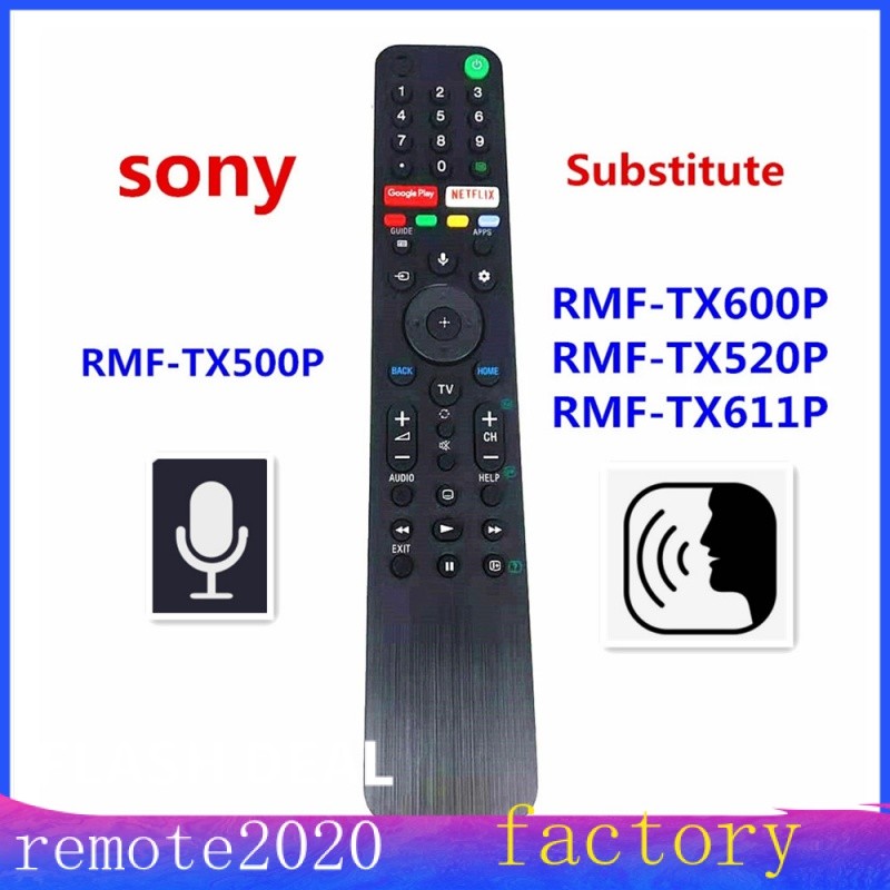 ใหม่ RMF-TX500P เสียงรีโมทคอนโทรลสําหรับ Sony 4K สมาร์ททีวี KD55X8000H KD85X8500G KD55X9000H KD65X95