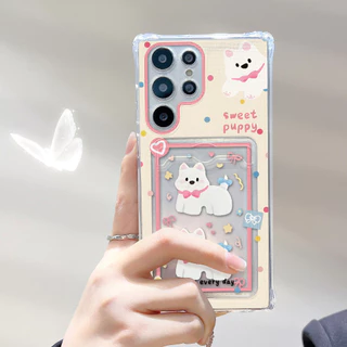TPU ที่ใส่บัตรเคส For Samsung S24 Ultra A55 A56 5G A36 A26 S24 FE A16 A35 A52 A54 A22 A34 A53 A15 A73 A05 A05S A06 A12