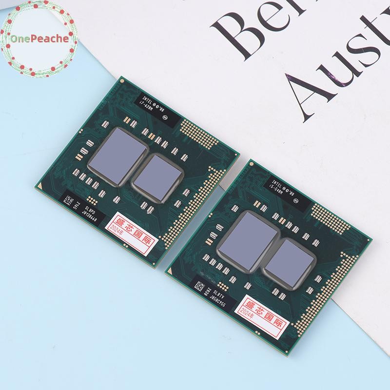 OnePeache I5 560M 430M 450M 460M 480M 520M 540M 580M I7 620M แล็ปท็อป CPU คอมพิวเตอร์อุปกรณ์เสริม VN