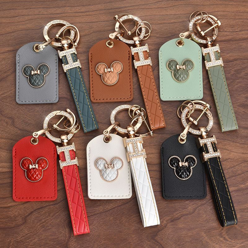 พวงกุญแจรถยนต์แบบชิ้นเดียวแบรนด์ NFC พวงกุญแจระดับไฮเอนด์จี้พวงกุญแจ