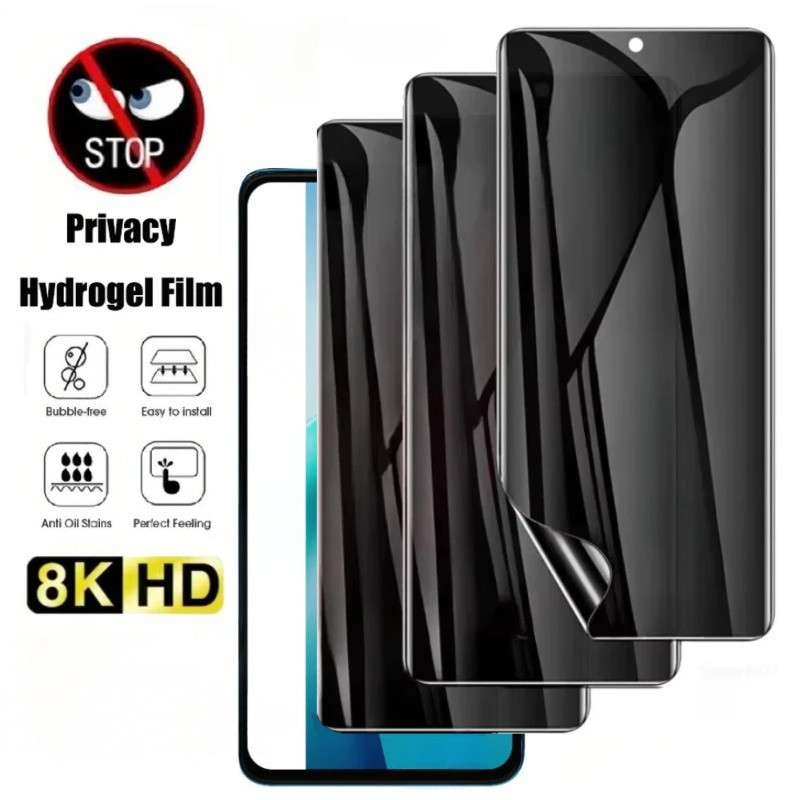 Infinix Note50 Note40 2 ชิ้น 900D Anti Spy ความเป็นส่วนตัว Soft Hydrogel ฟิล์มสําหรับ Infinix หมายเหตุ 50 40 Pro Plus 4G 40X 5G 50s 50x 40S Anti-Fingerprints โทรศัพท์ป้องกันหน้าจอ Matte Soft Film