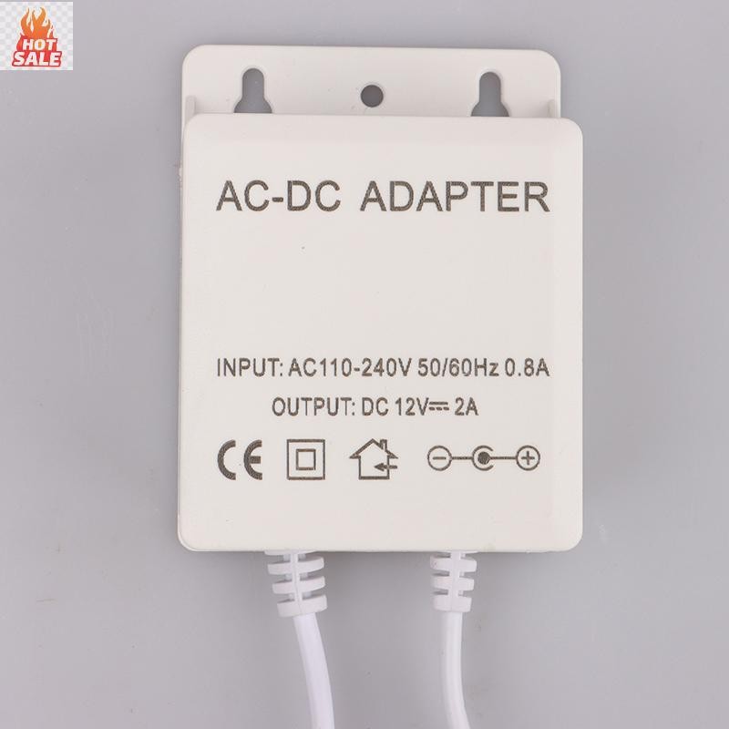 GOLD AC/ 12V 2A 2000ma กล้องวงจรปิดแหล่งจ่ายไฟ adaptor รูปที่ 4