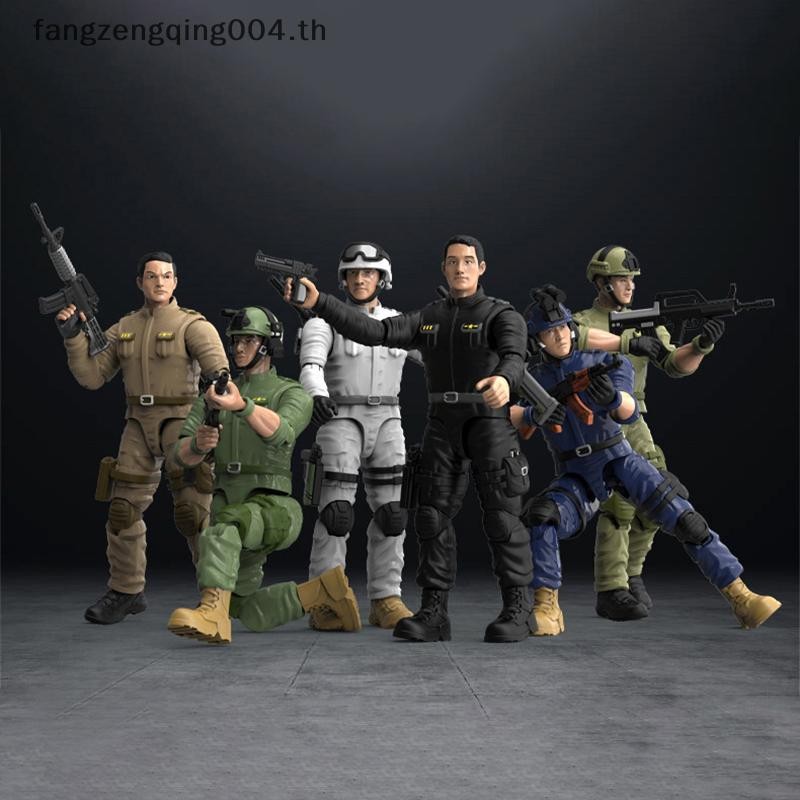 F4TH ใหม่กองกําลังพิเศษรุ่นทหารที่ถอดออกได้ข้อต่อ Action Figure ชุดเครื่องประดับบ้านของขวัญวันเกิดสําหรับเด็ก f4th